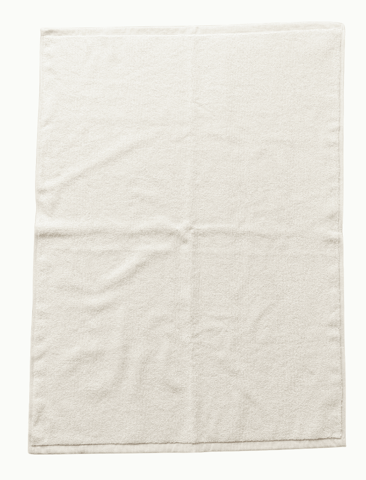 organic cotton bath mat - gots certified