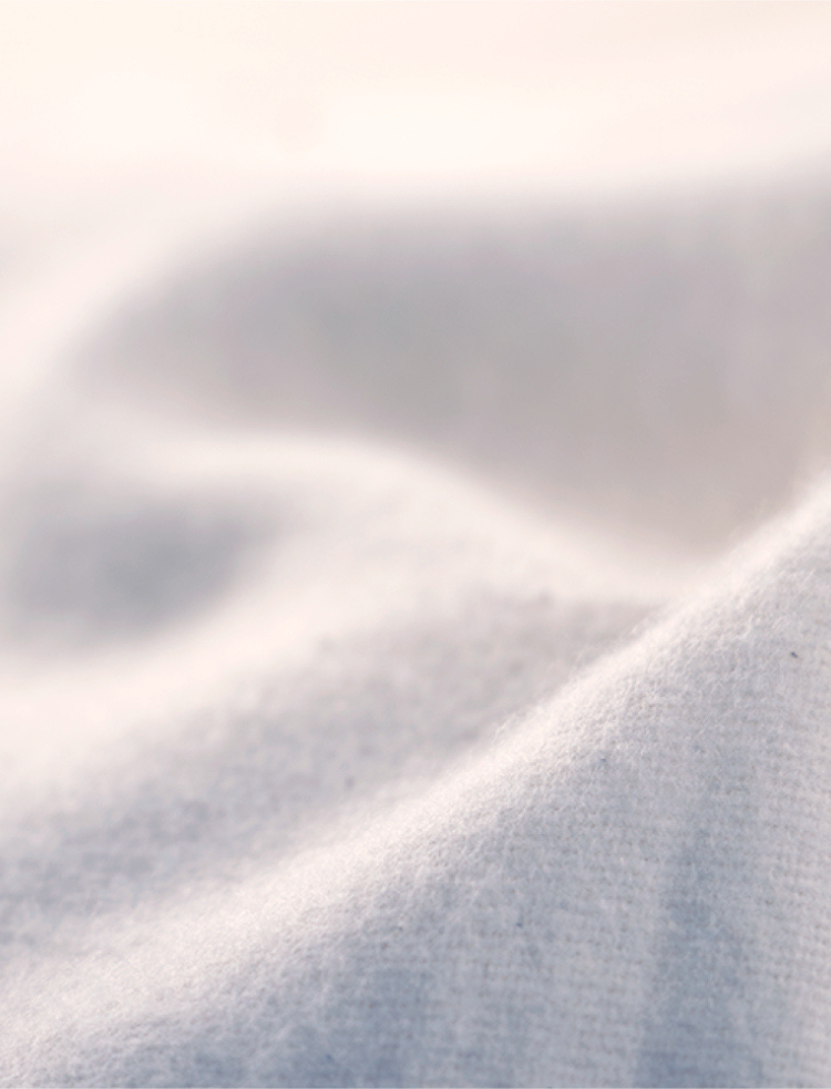 cosy brushed organic cotton flannel bed linen 