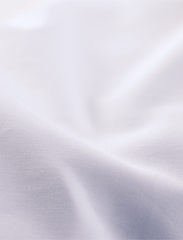 organic white percale cotton bed linen 