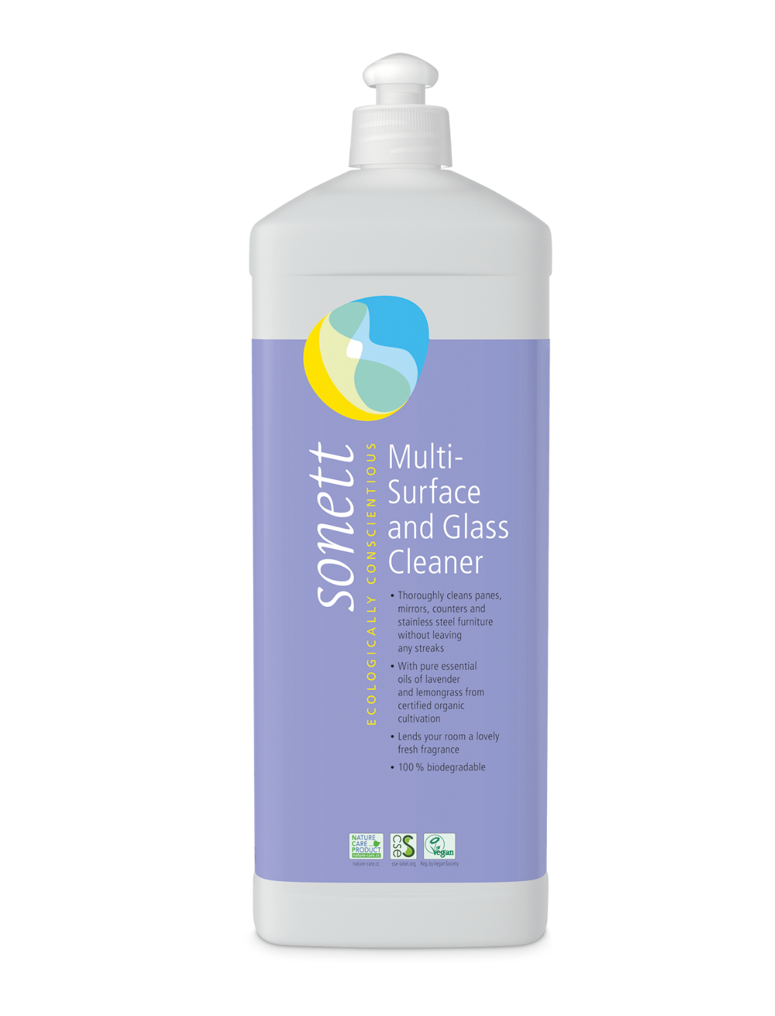 Sonett natural multi-surface and glass cleaner