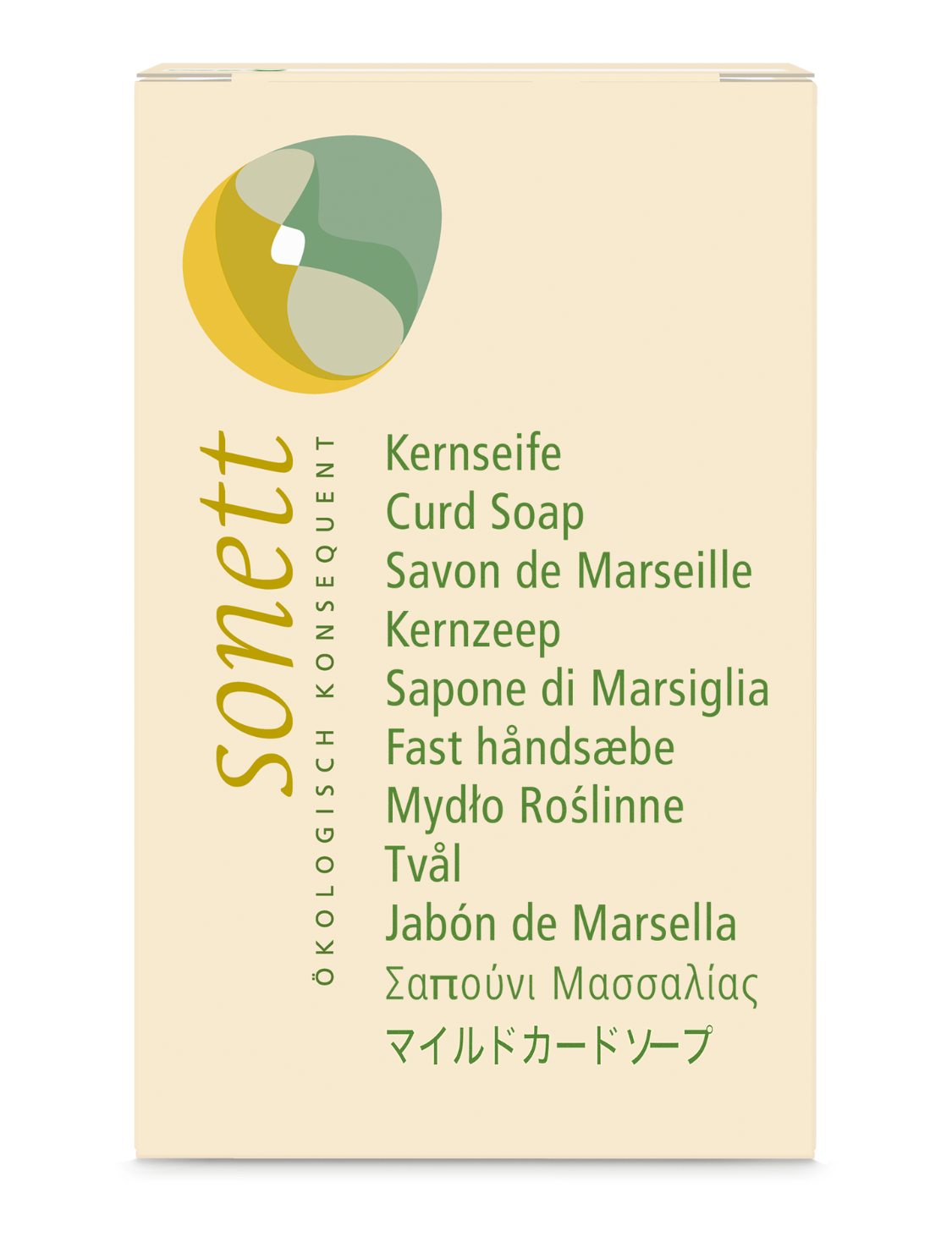 Sonett natural mild and gentle curd soap - for sensitive skin