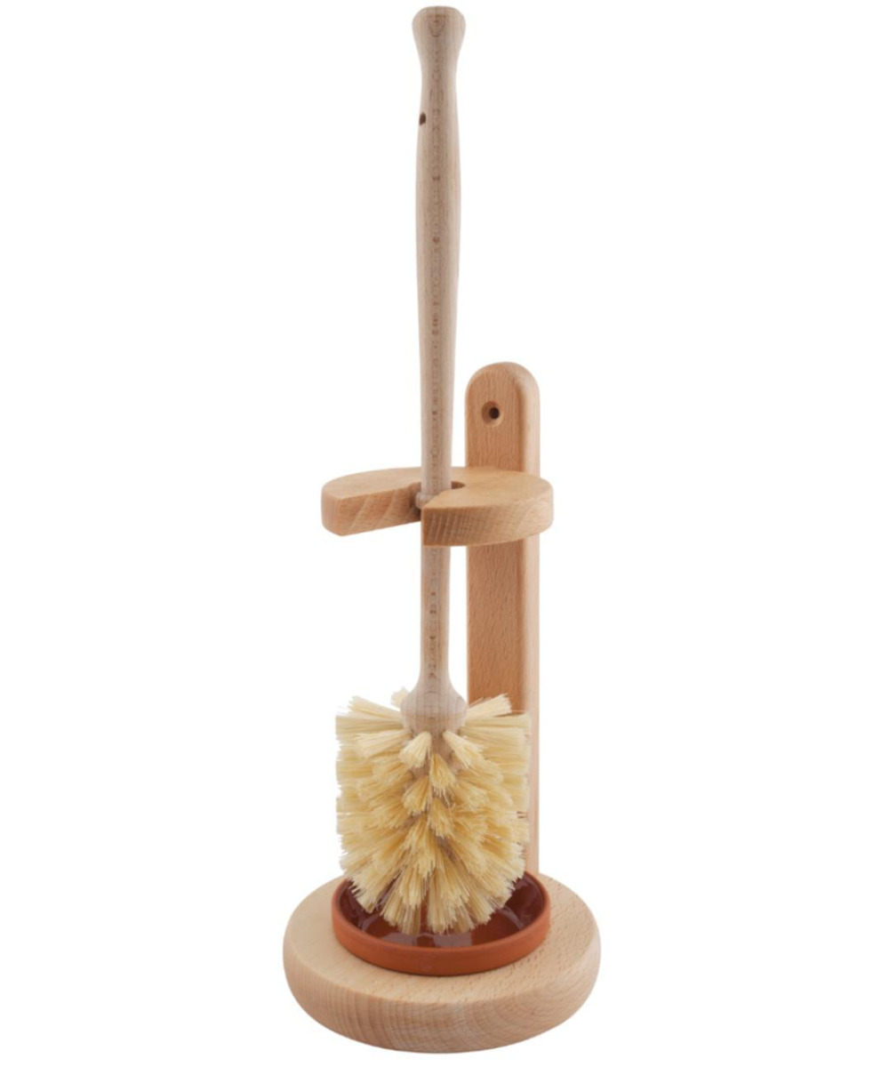toilet brush with holder