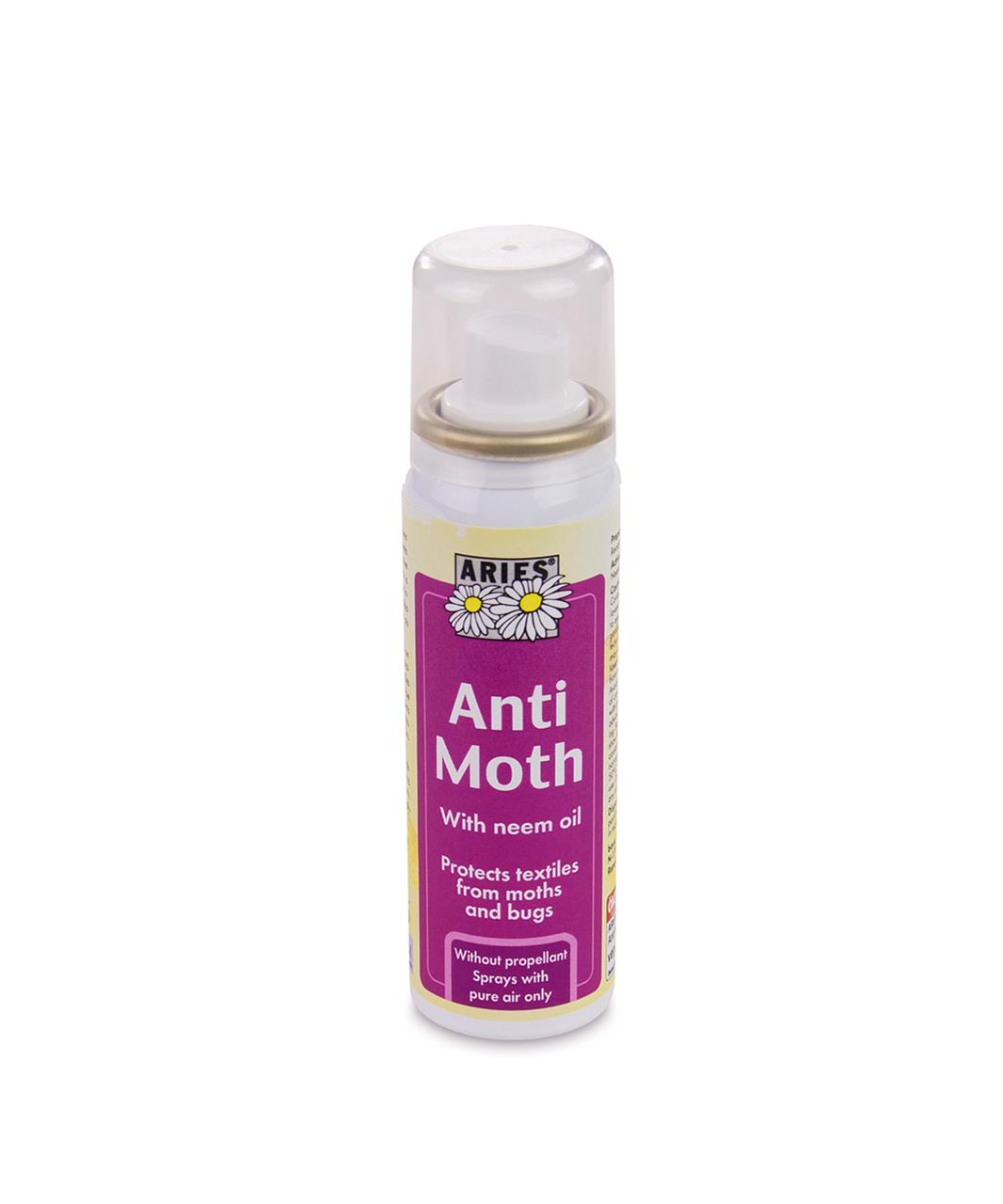 Moth spray store