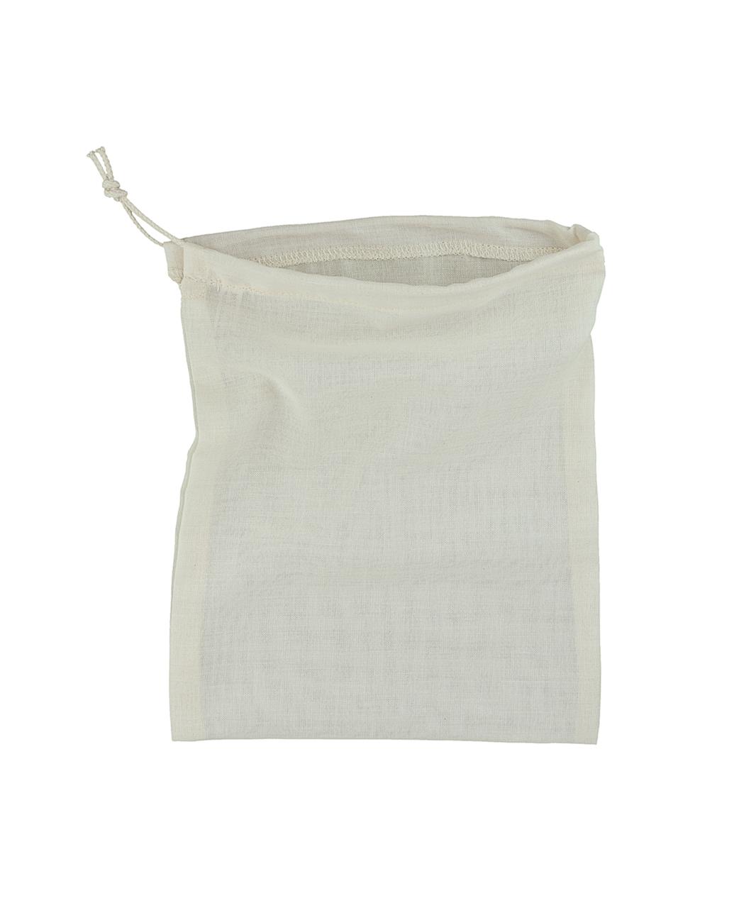 Small cloth sales bag with drawstring