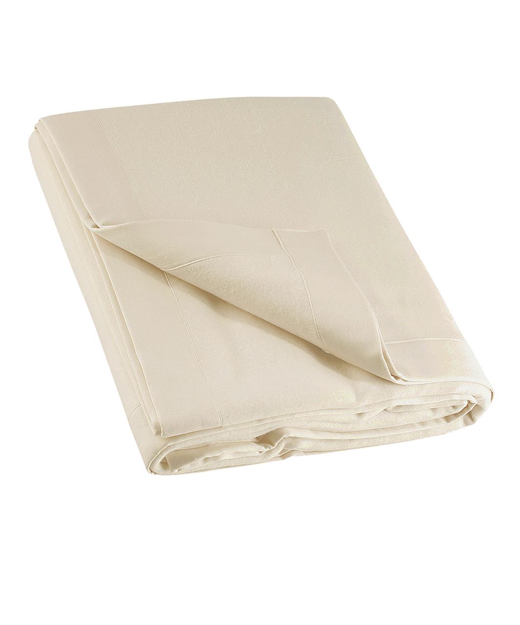 undyed and unbleached organic cotton flannel blanket 