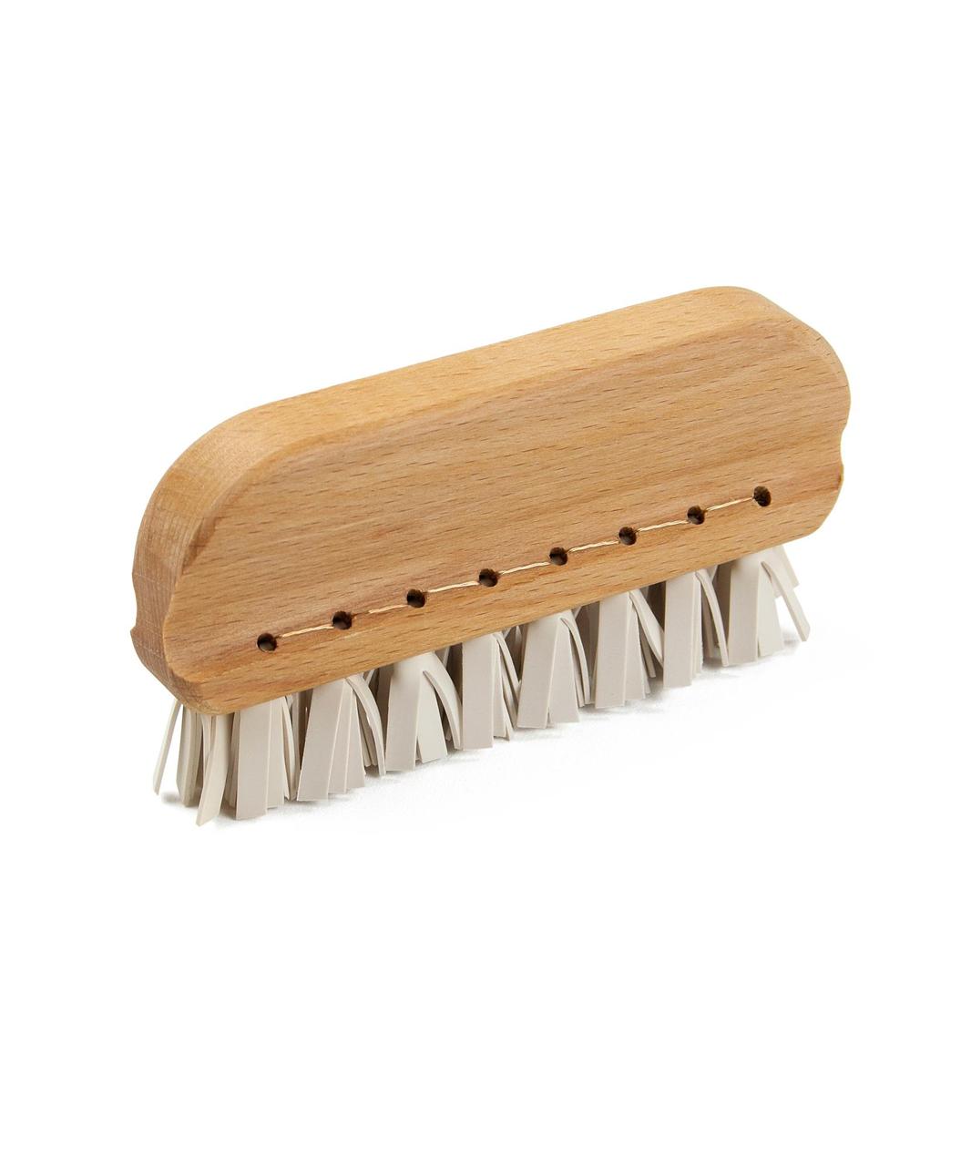 Rubber lint shop brush