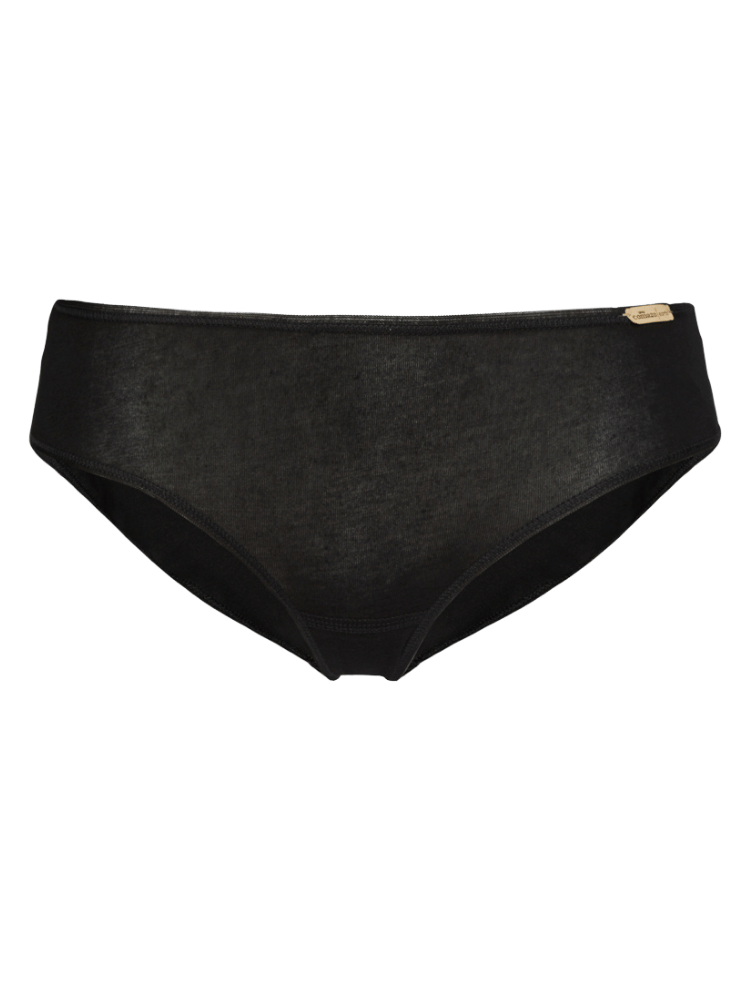 pale pink organic cotton briefs on a white background 