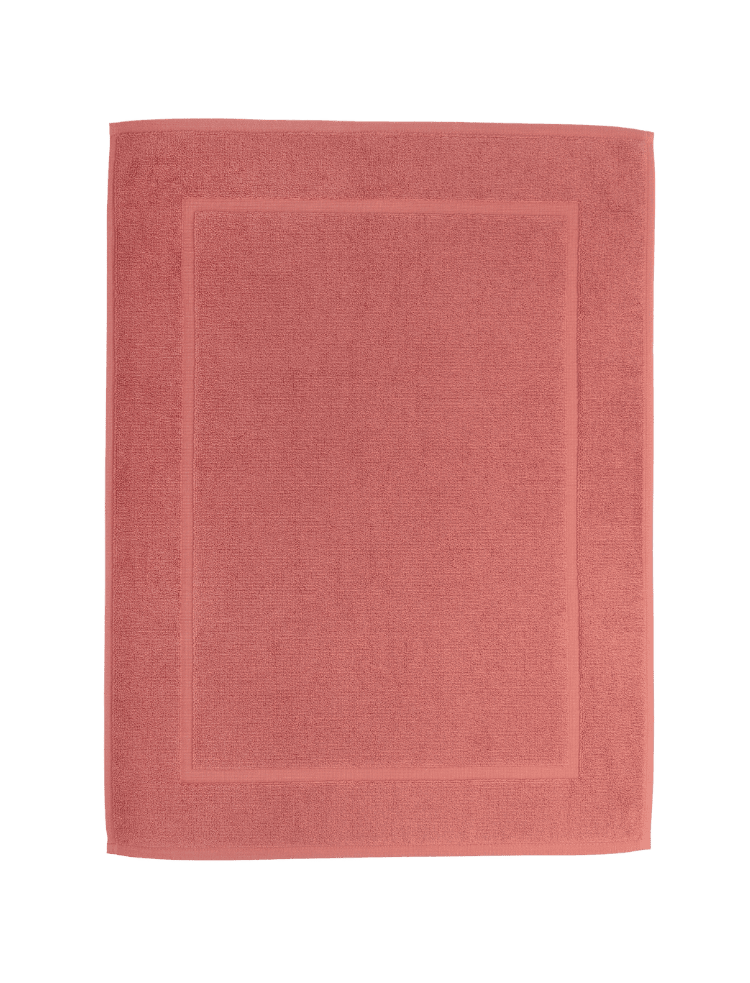 organic cotton bat mat in burnt sienna on a white background