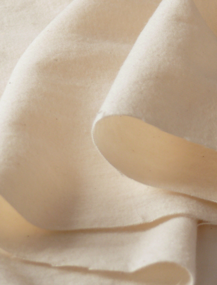 organic cotton flannel fabric available by the metre