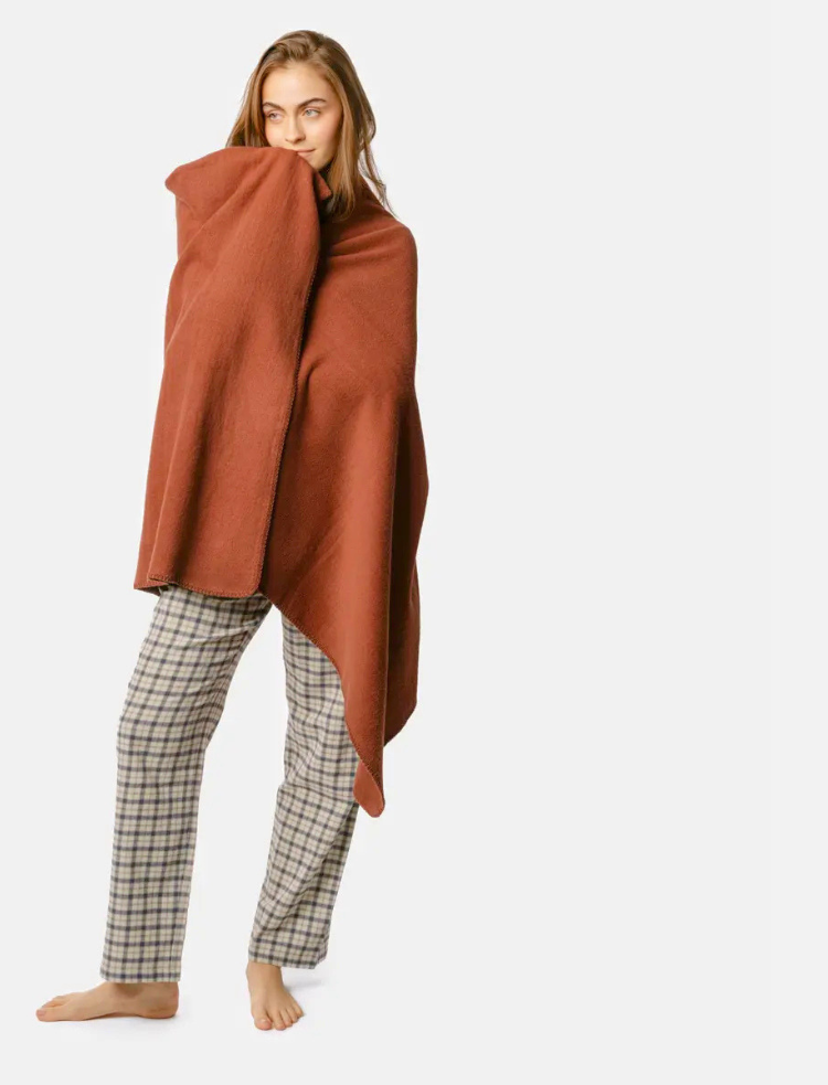 organic cotton fleece blanket