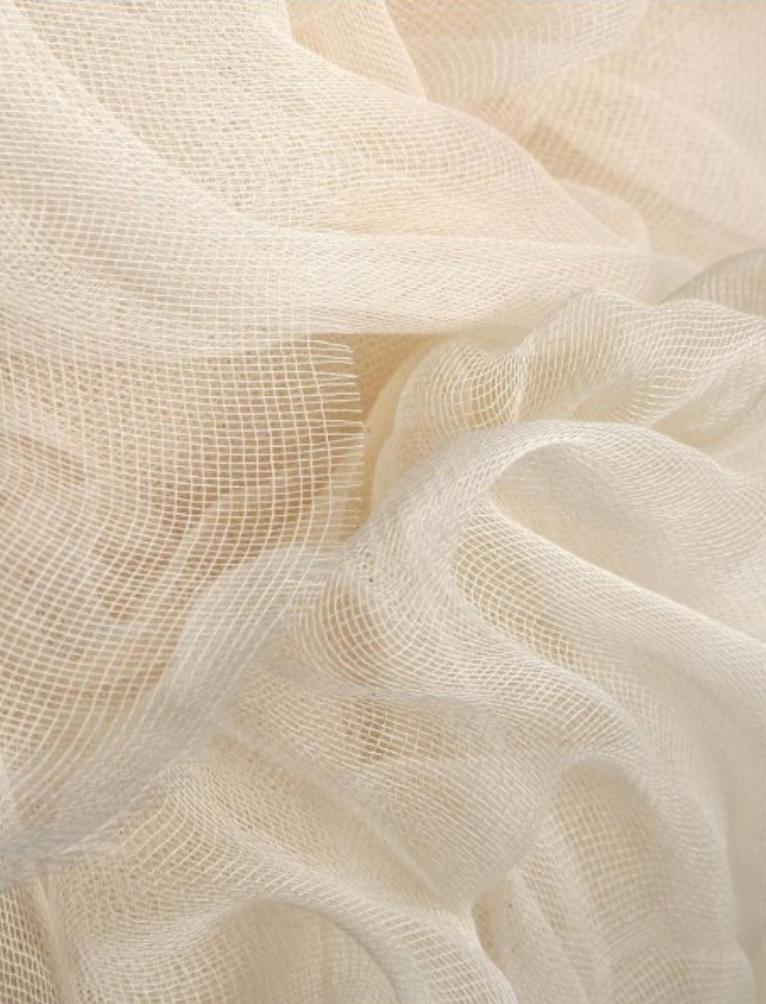  organic cotton gauze fabric available by the metre