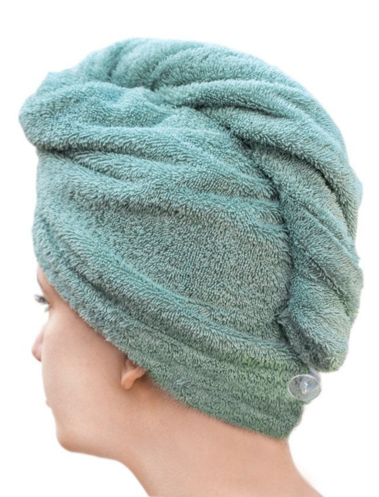 natural undyed organic cotton hair wrap 