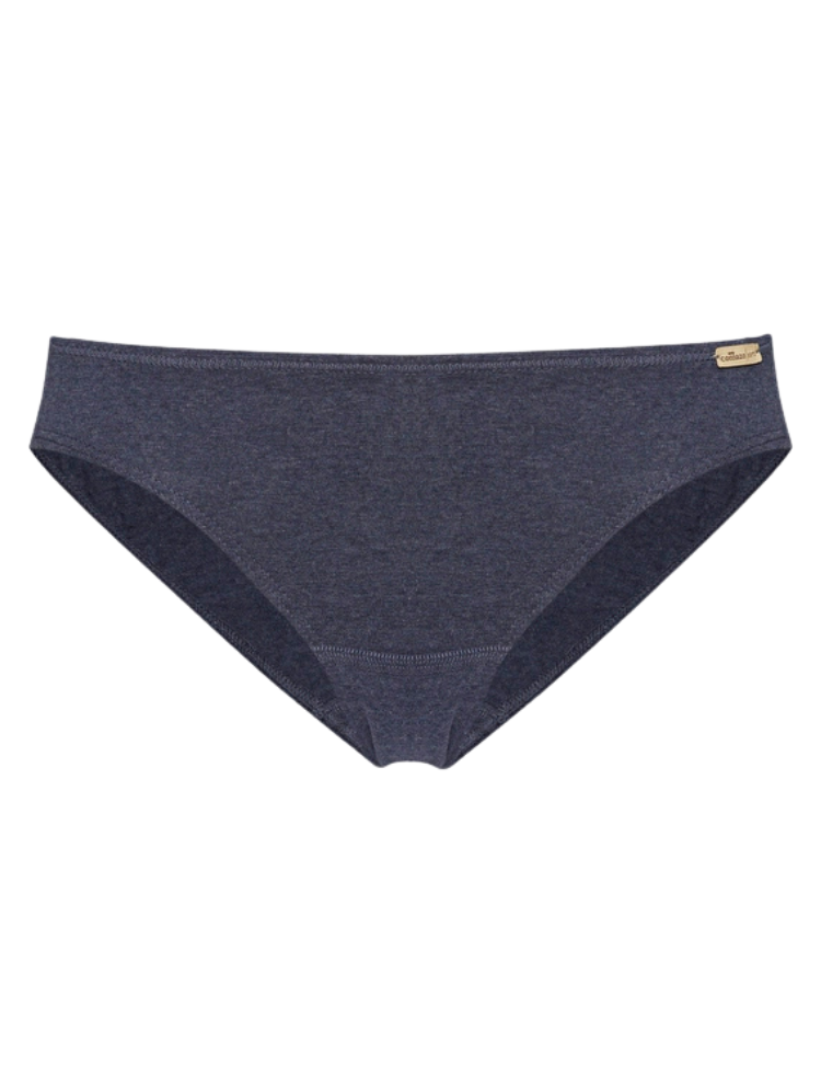 womens organic cotton knickers in sage green on a white background