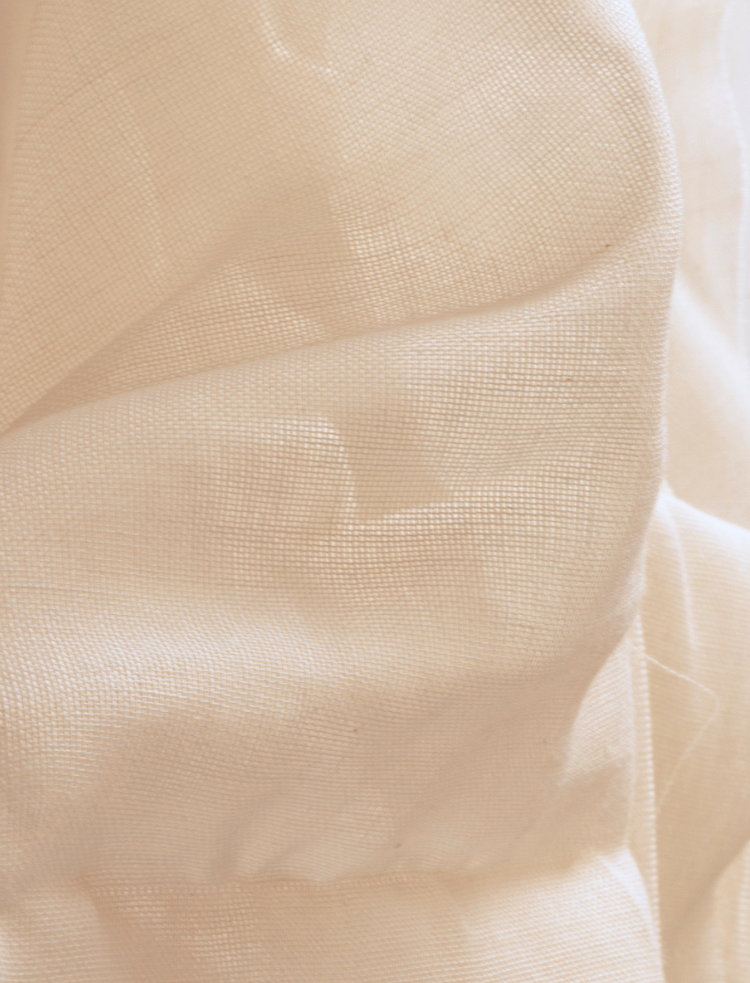 organic cotton voile fabric available by the metre