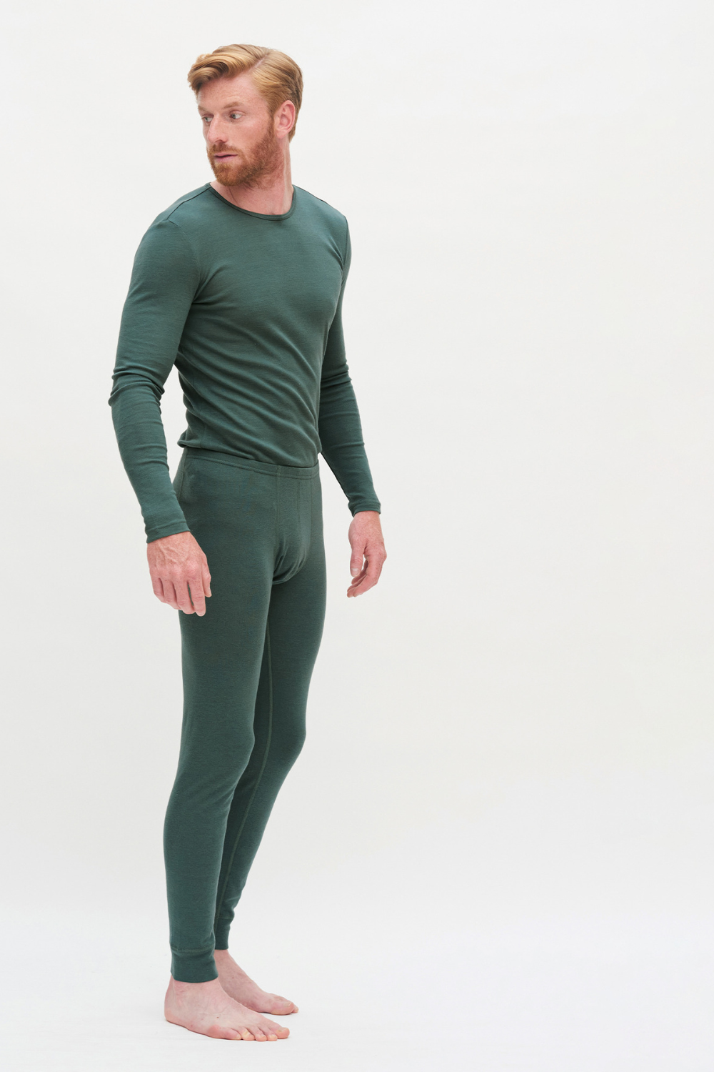 organic wool organic cotton men s long johns