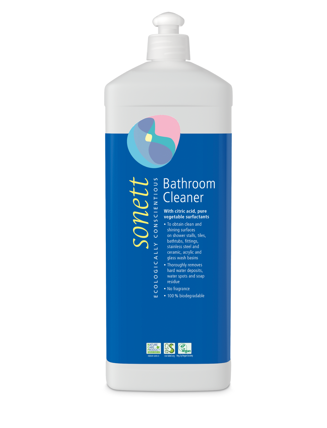 Sonett bathroom cleaner - natural alternative to bathroom cleaner