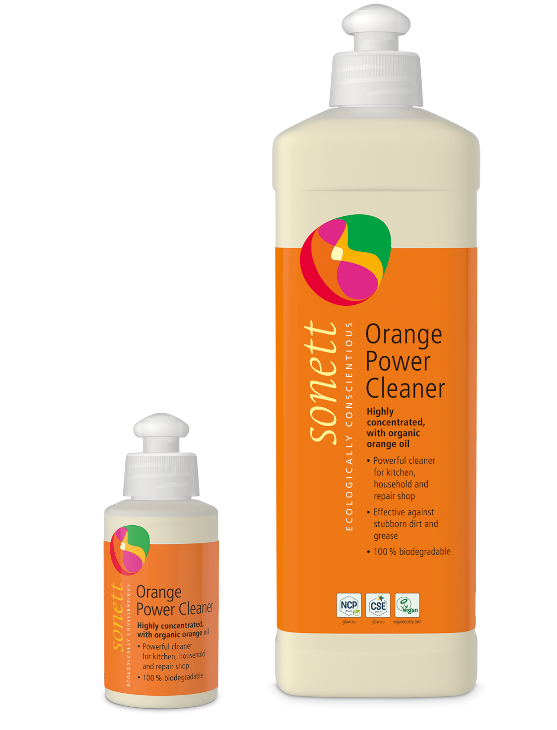 Sonett all natural orange power cleaner