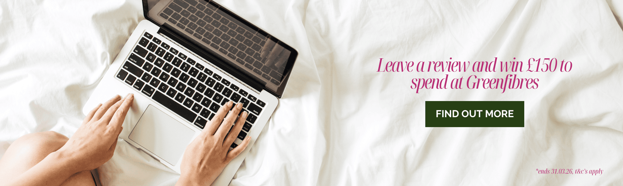 Win a £150 voucher to spend at Greenfibres 