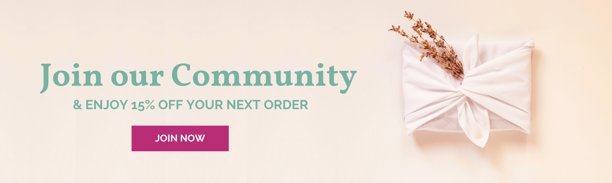Save 15% on your next Greenfibres order 