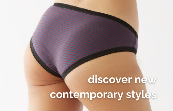 New contemporary womens underwear