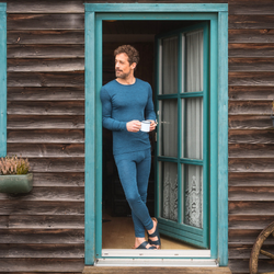 Organic base layers for men
