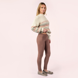 mauve organic fleece blanket