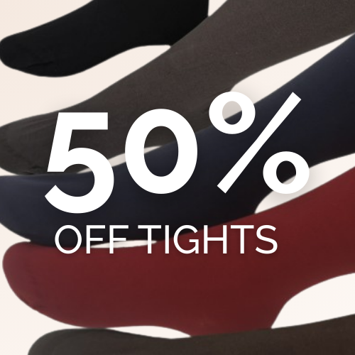 half price organic cotton tights