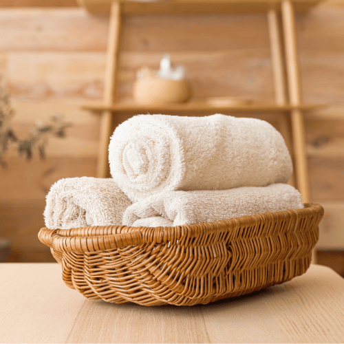 luxury weight organic cotton towels