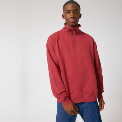 organic quarter zip sweaters 